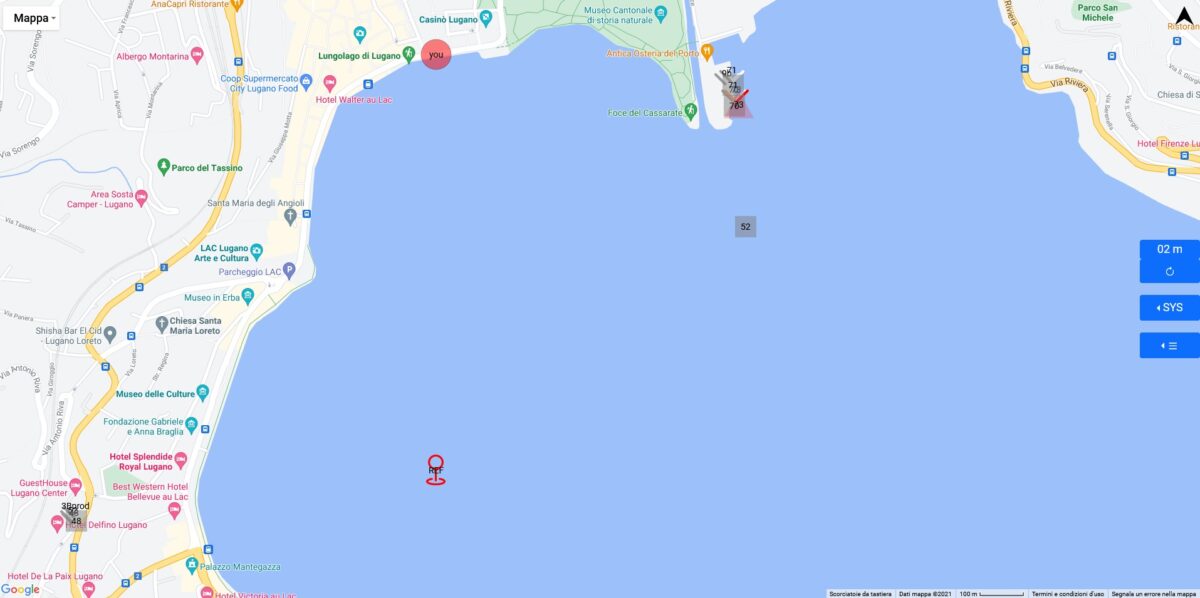 SMark app og webgrensesnitt — styring av bøye i sanntid